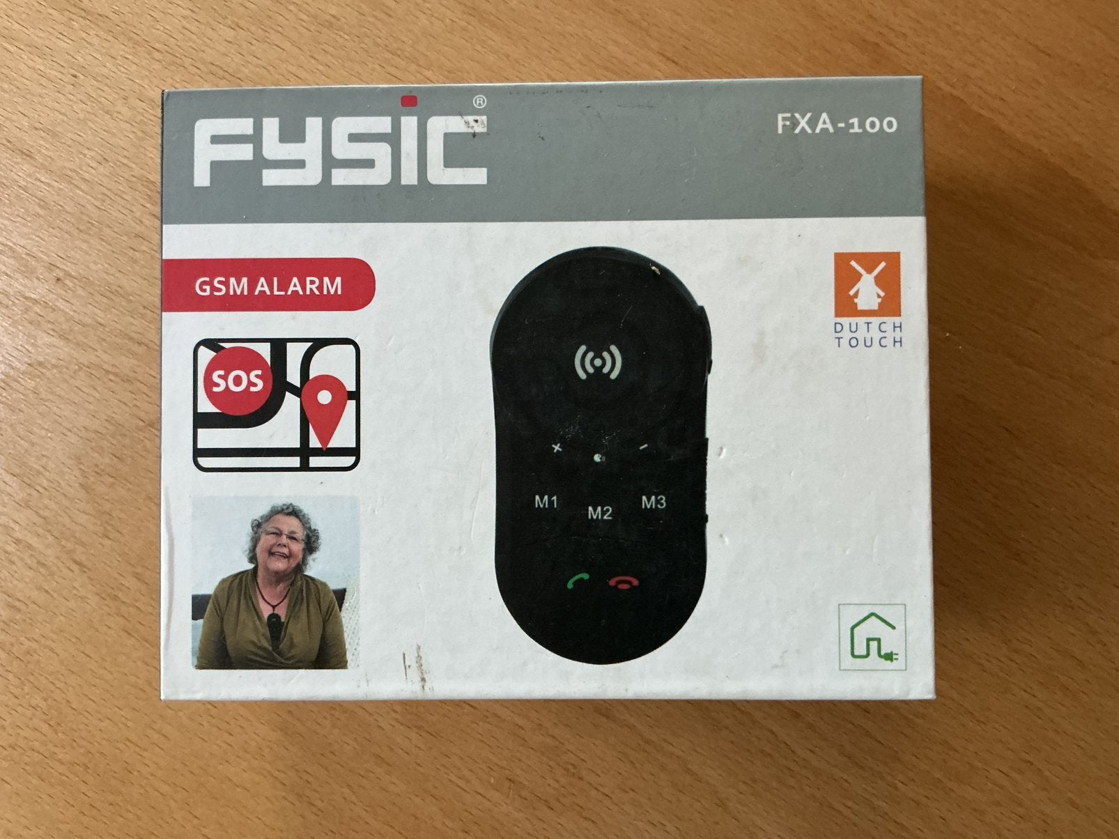 Halsalarm, GSM alarm, noodknop, senioren alarm Fisic FXA-100, Ophalen of Verzenden, Zo goed als nieuw, Overige typen