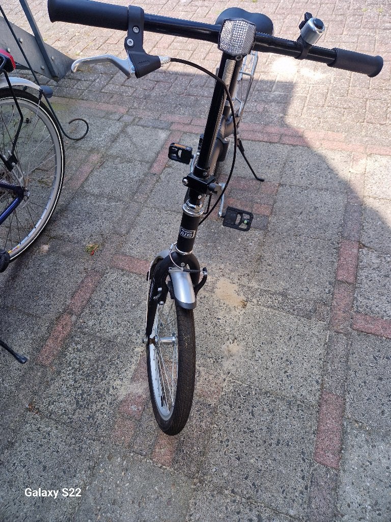 fiets inklapbaar, Minder dan 14 inch, Velgrem, Zo goed als nieuw, Totaal opvouwbaar