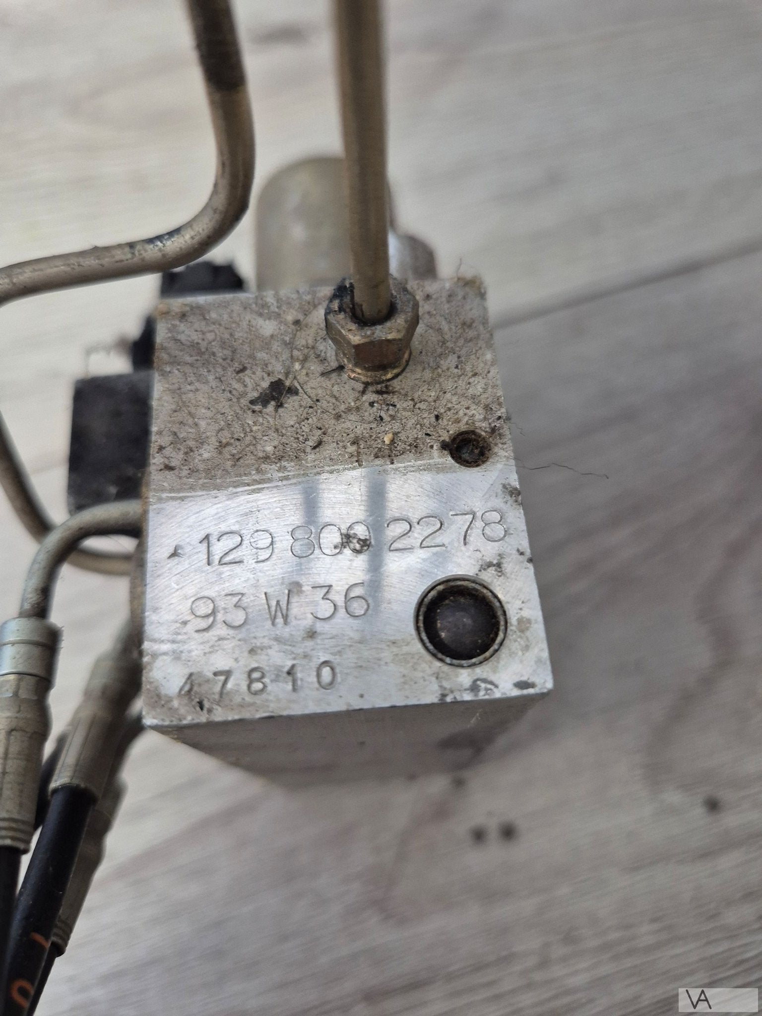 Cabriodak kleppenblok van Mercedes SL R129 1298002278 rechts, Gebruikt, -, Ophalen of Verzenden, -