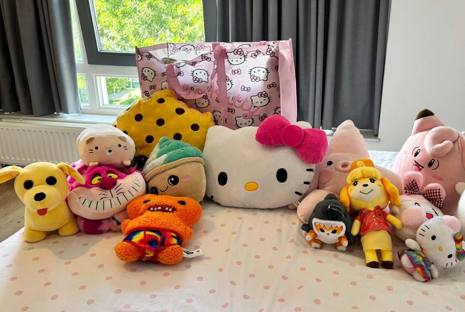 XXL Knuffel bundel nintendo sanrio hello kitty, Ophalen, Gebruikt, Overige typen, Met label