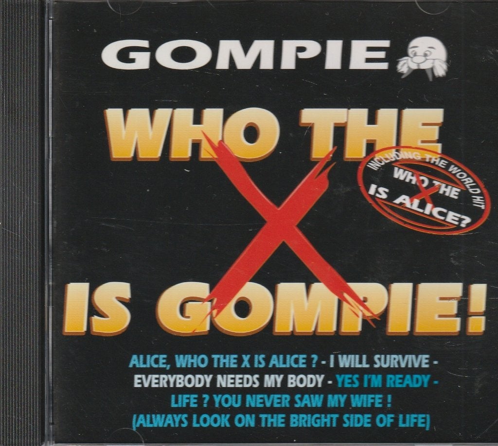 Gompie Who The X is Gompie, Verzenden, Zo goed als nieuw, Levenslied of Smartlap