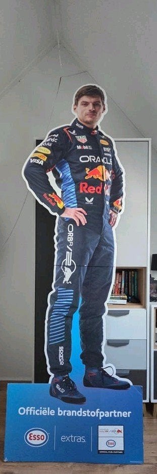Max Verstappen Kartonnen Bord - Levensgroot Display, Ophalen, Gebruikt, Formule 1