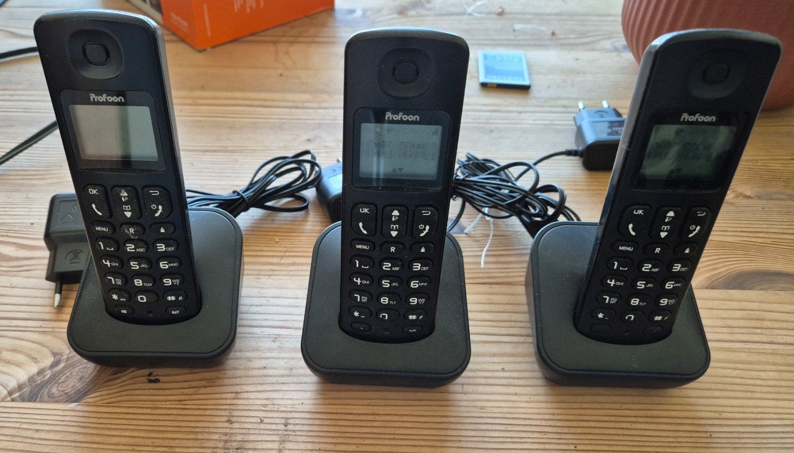 Profoon DECT Telefoons PDX-930  en PDX-900, Ophalen, Gebruikt