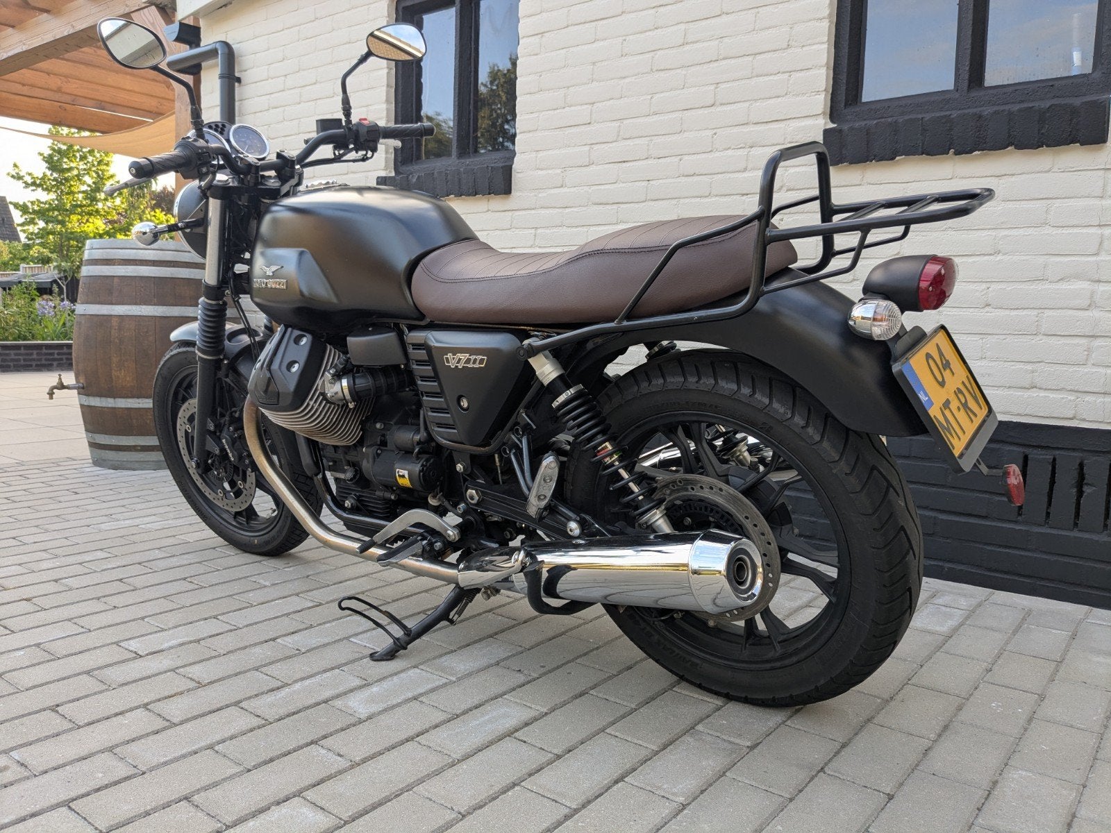 Moto Guzzi V 7 STONE II 2016, 750 cc, 2 cilinders, Occasion, Particulier