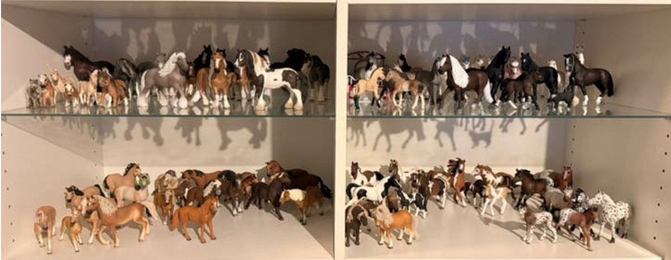 Schleich paarden te koop, Ophalen of Verzenden, Zo goed als nieuw, Paard, Beeldje of Figuurtje