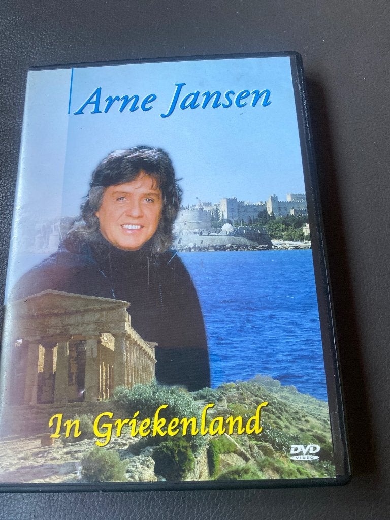 Arne Jansen - In Griekenland (DVD), Alle leeftijden, Zo goed als nieuw, Muziekvideo's, Inclusief doosje