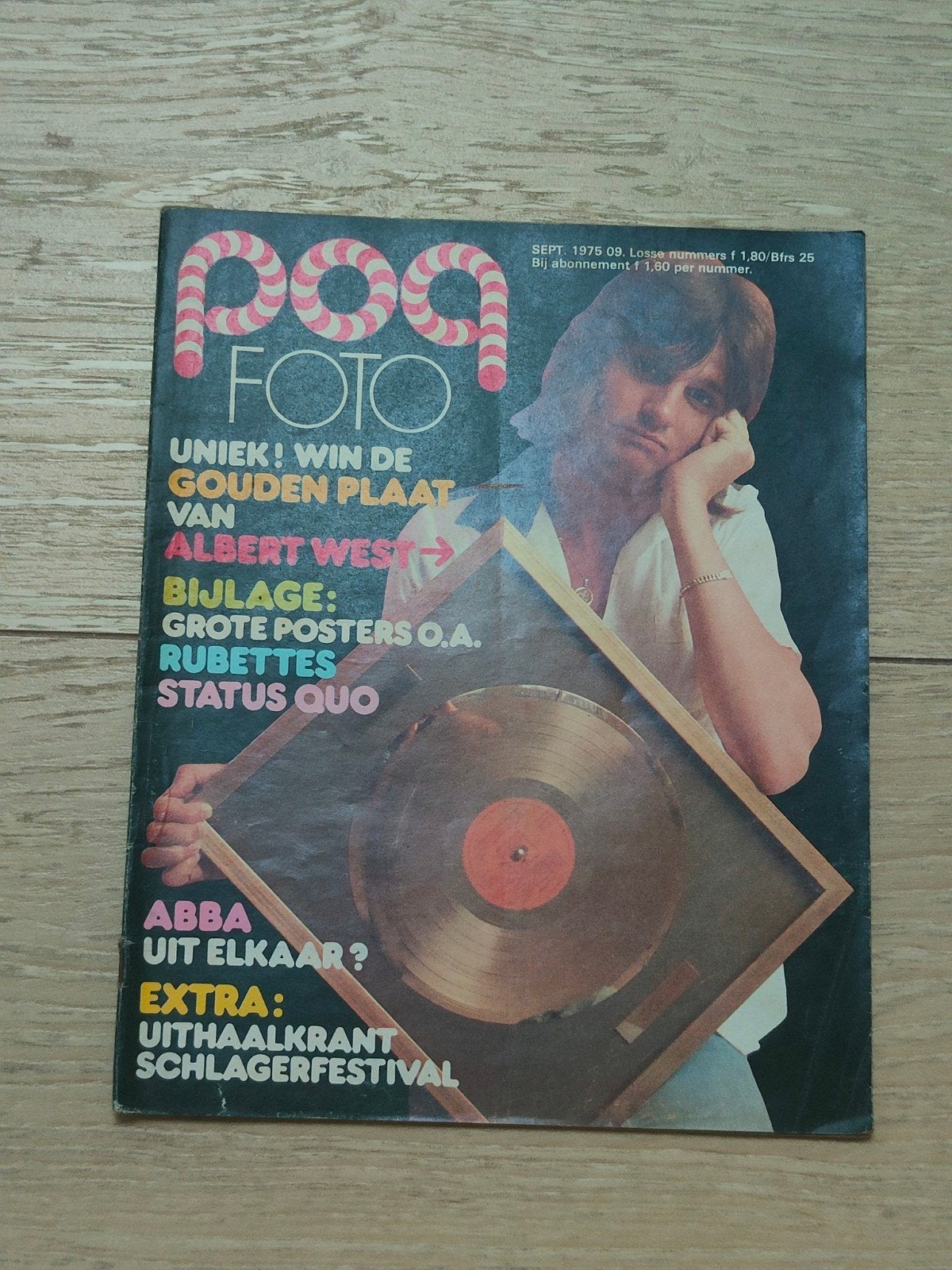 Popfoto september 1975, Ophalen of Verzenden, 1960 tot 1980, Nederland, Tijdschrift