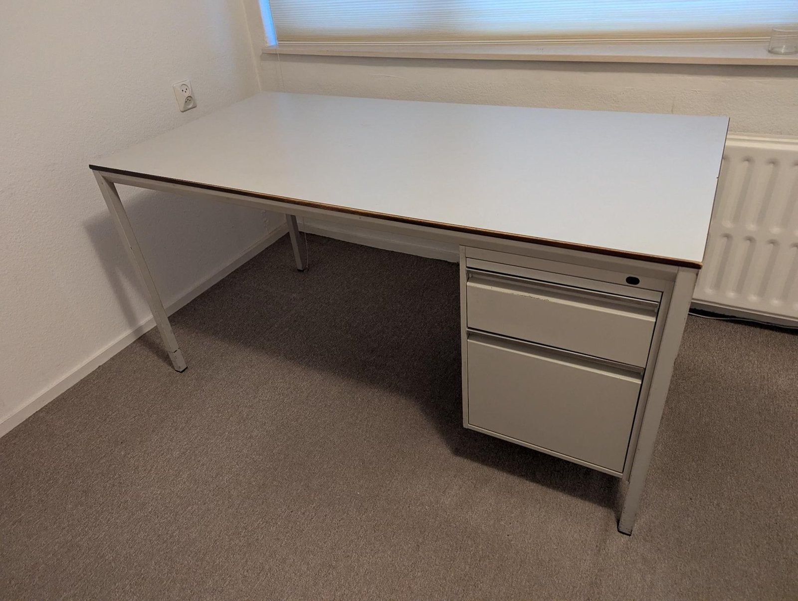 Vintage Ahrend bureau 1960/70’s (Friso Kramer), Ophalen, Gebruikt, 150 cm, Metaal
