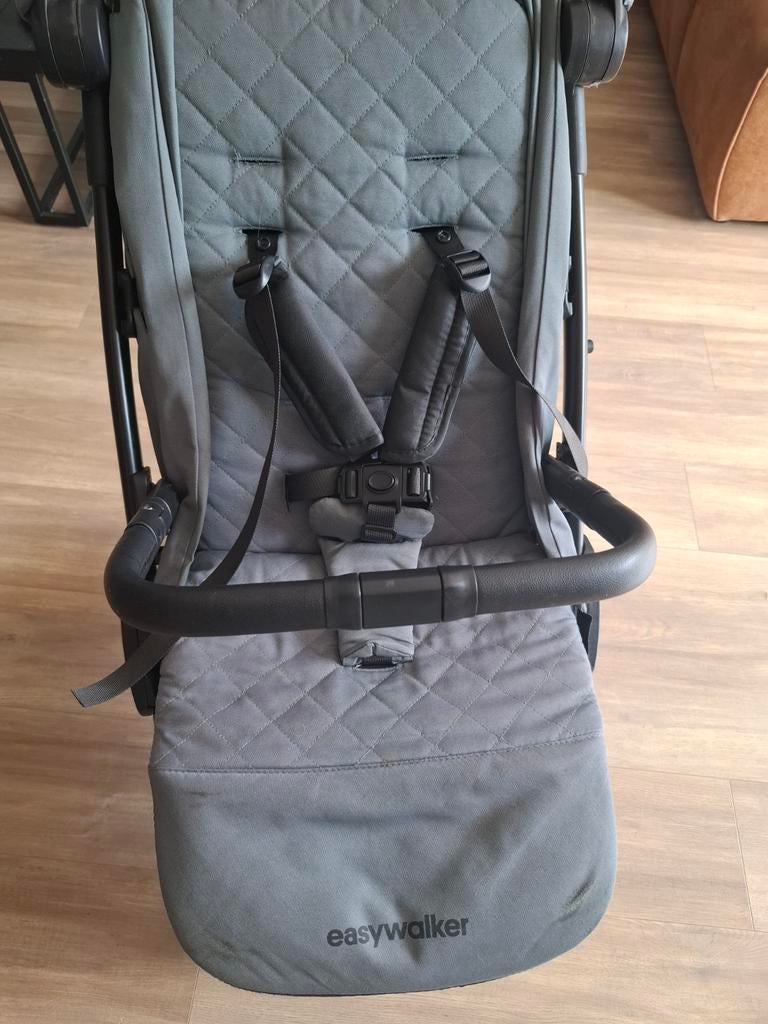 Easywalker Jackey buggy, Ophalen of Verzenden, Gebruikt, Verstelbare rugleuning