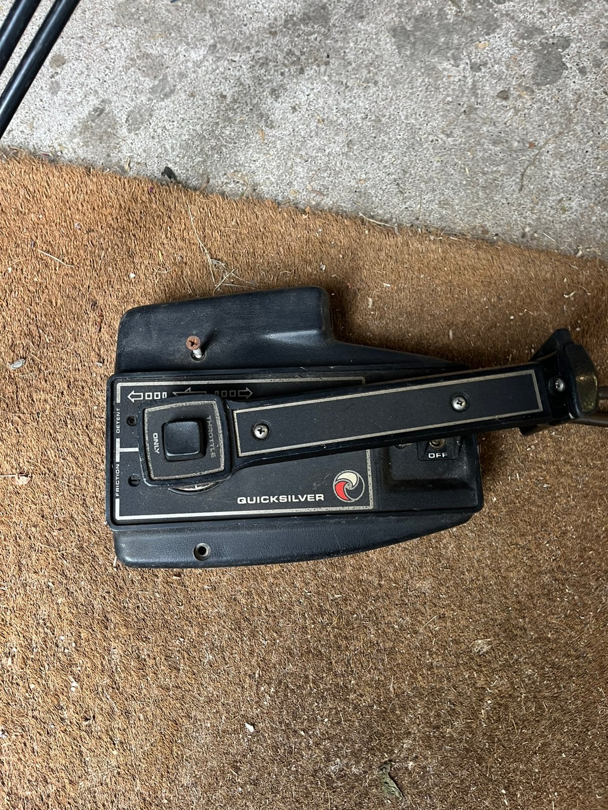 Quicksilver gashendel met 3 meter kabel, Watersport en Boten, Bootonderdelen, Ophalen, Gebruikt, Motor en Techniek, Motorboot