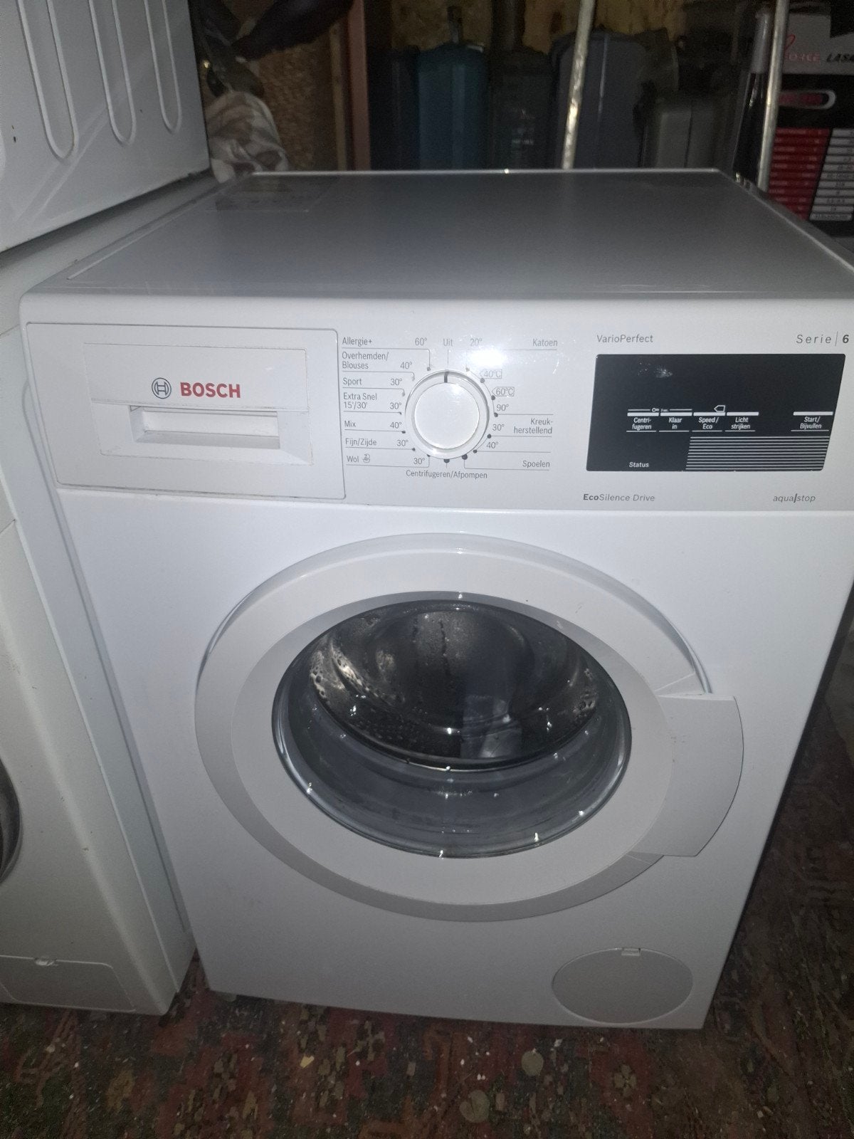 Bosch Serie 6 Wasmachine | EcoSilence Drive + VarioPerfect |, 8 tot 10 kg, Ophalen of Verzenden, 1200 tot 1600 toeren, Minder dan 85 cm