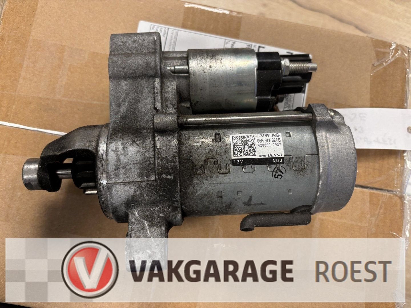 Startmotor o.a. Audi 06H911024B Denso VAG, Gebruikt, -, -, -