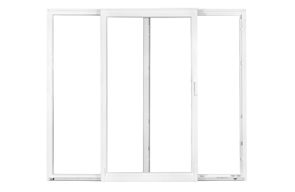 Kunststof Kiepschuifpui R | 250 X 215 Cm | Antraciet | HR++, Niet ingevuld, Kunststof, Niet ingevuld, Nieuw