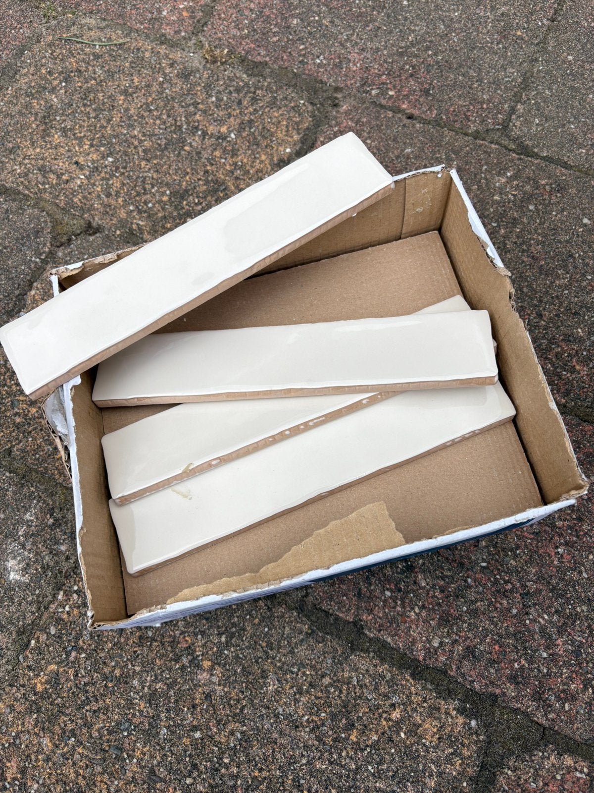 Wandtegel (5 x 25 cm), Doe-het-zelf en Verbouw, Tegels, Ophalen, Overige materialen, Wandtegels, Nieuw