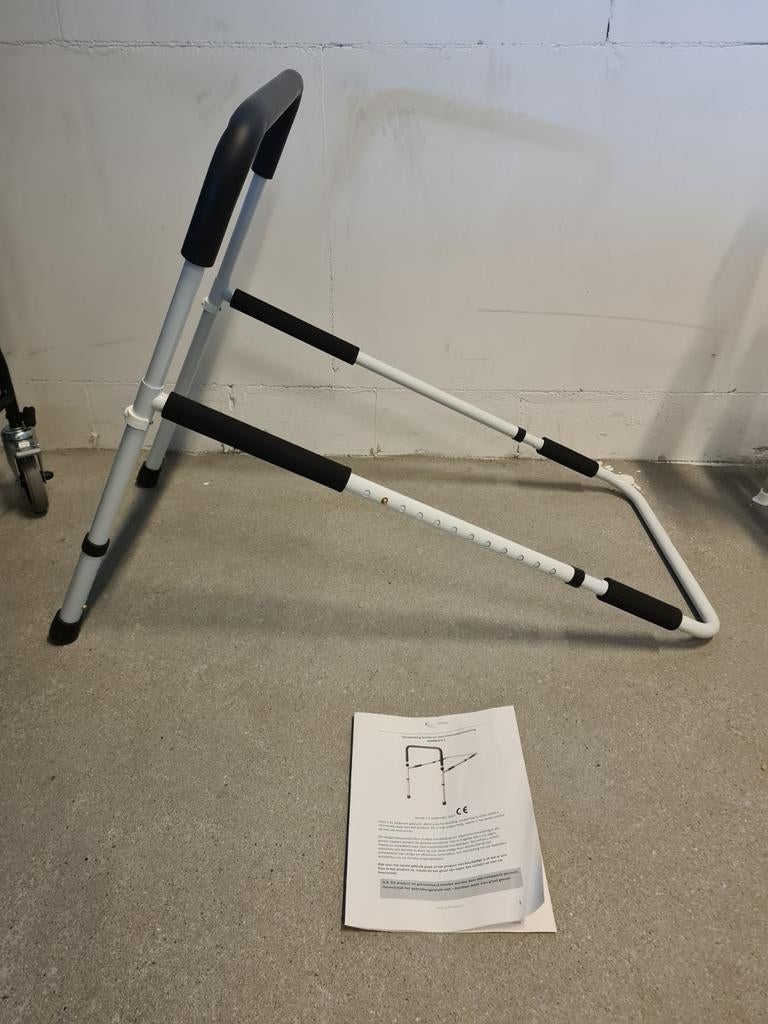 Bedbeugel / bedsteun met vloerondersteuning NIEUW, Ophalen of Verzenden