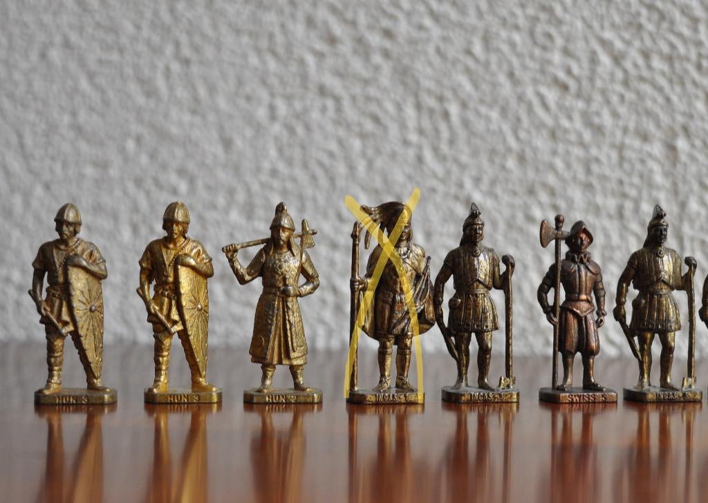 Vintage Beeldje Ferrero Swiss Hun Inca, Ophalen of Verzenden, Gebruikt