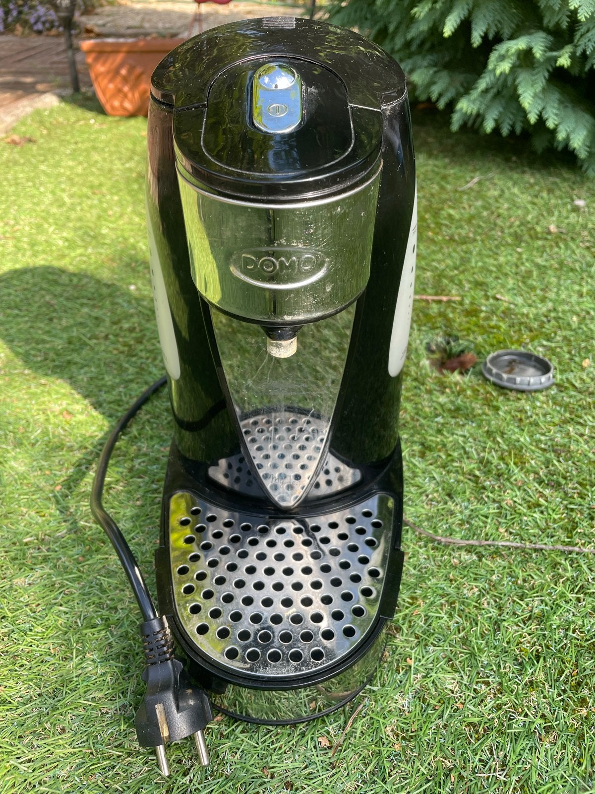 Domo theekoker / waterkoker, 1 tot 2 liter, Ophalen of Verzenden, Gebruikt