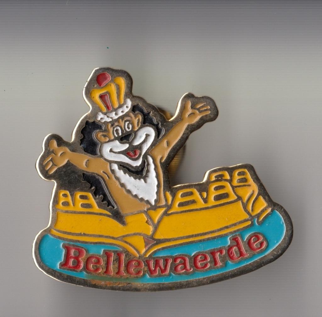 Pretpark pin Bellewaerde, Gebruikt, Niet vindbaar, Niet vindbaar, Speldje of Pin