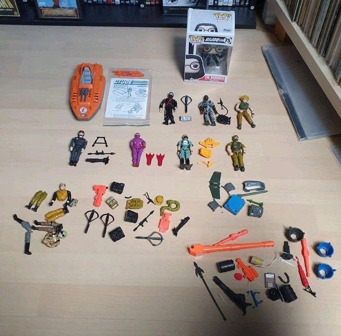 G.I. Joe actiefiguren en accessoires - Vintage collectie, Ophalen of Verzenden, Gebruikt