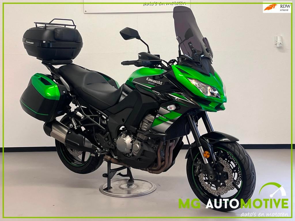 Kawasaki Versys 1000 ABS Tourer | 3 koffers | KTRC | Donkere, Motoren, Motoren | Kawasaki, Bedrijf, Meer dan 35 kW, Toermotor