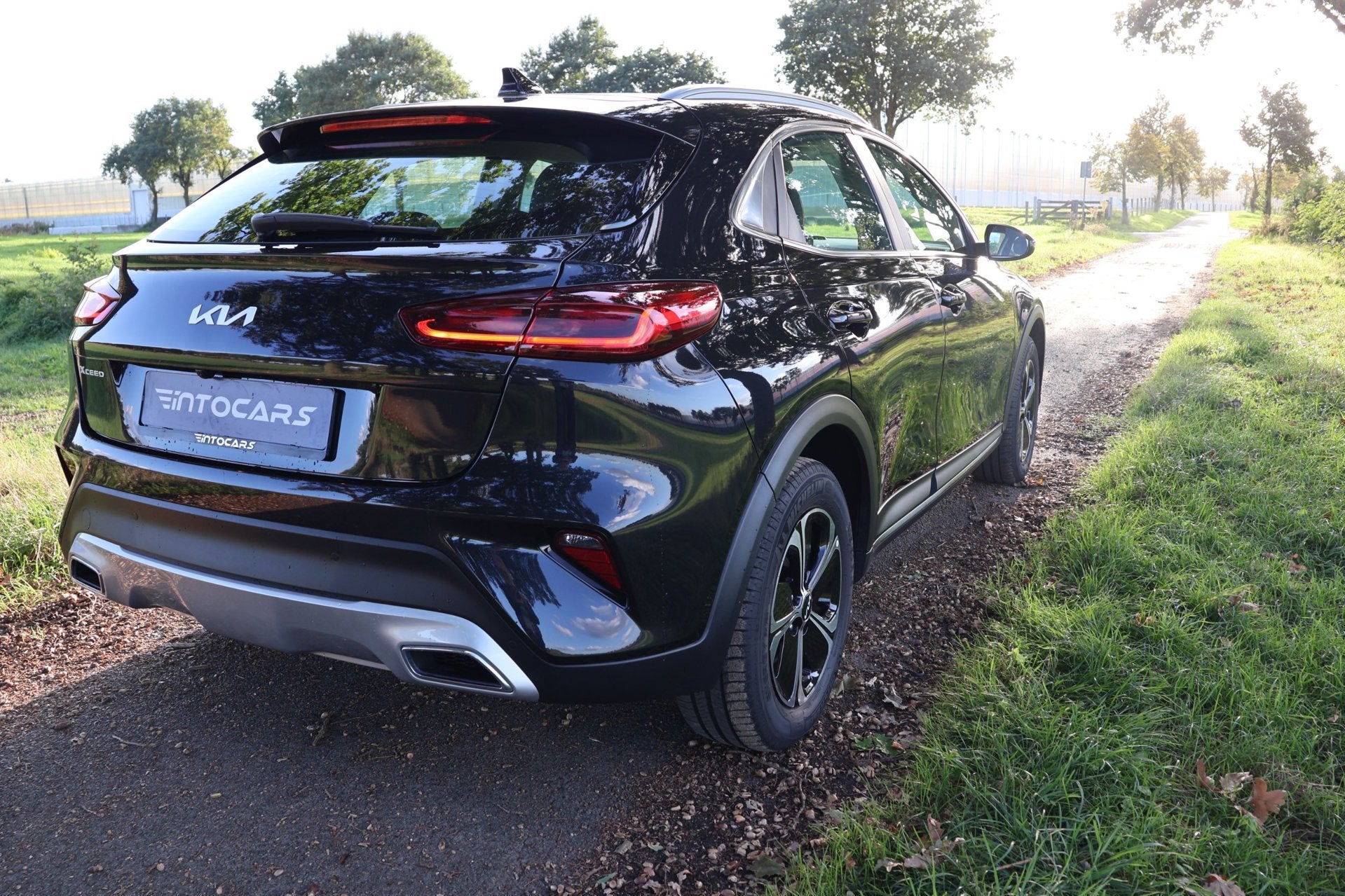 Kia XCeed 1.6 GDi PHEV DynamicLine 6 JAAR volledige GARANTIE, Auto's, Automaat, Stof, Gebruikt, Zwart