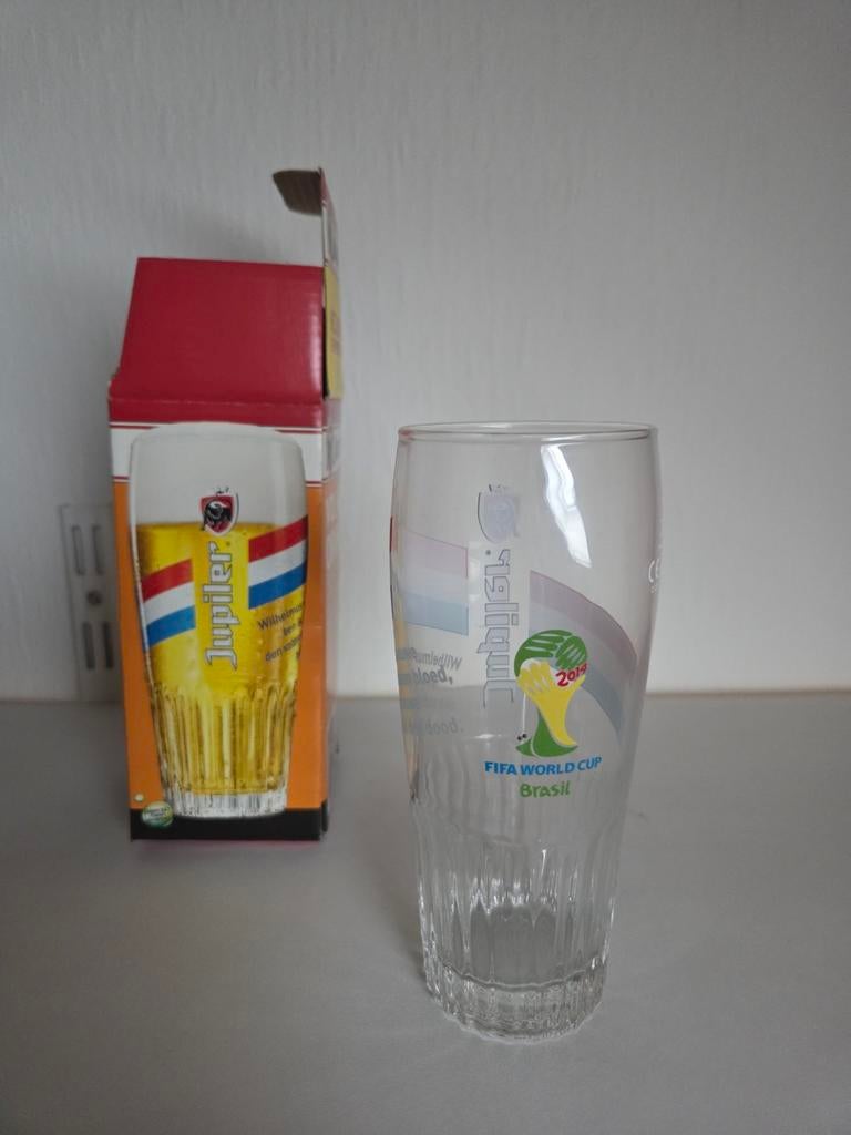 Jupiler WK 2010 glas, Ophalen of Verzenden