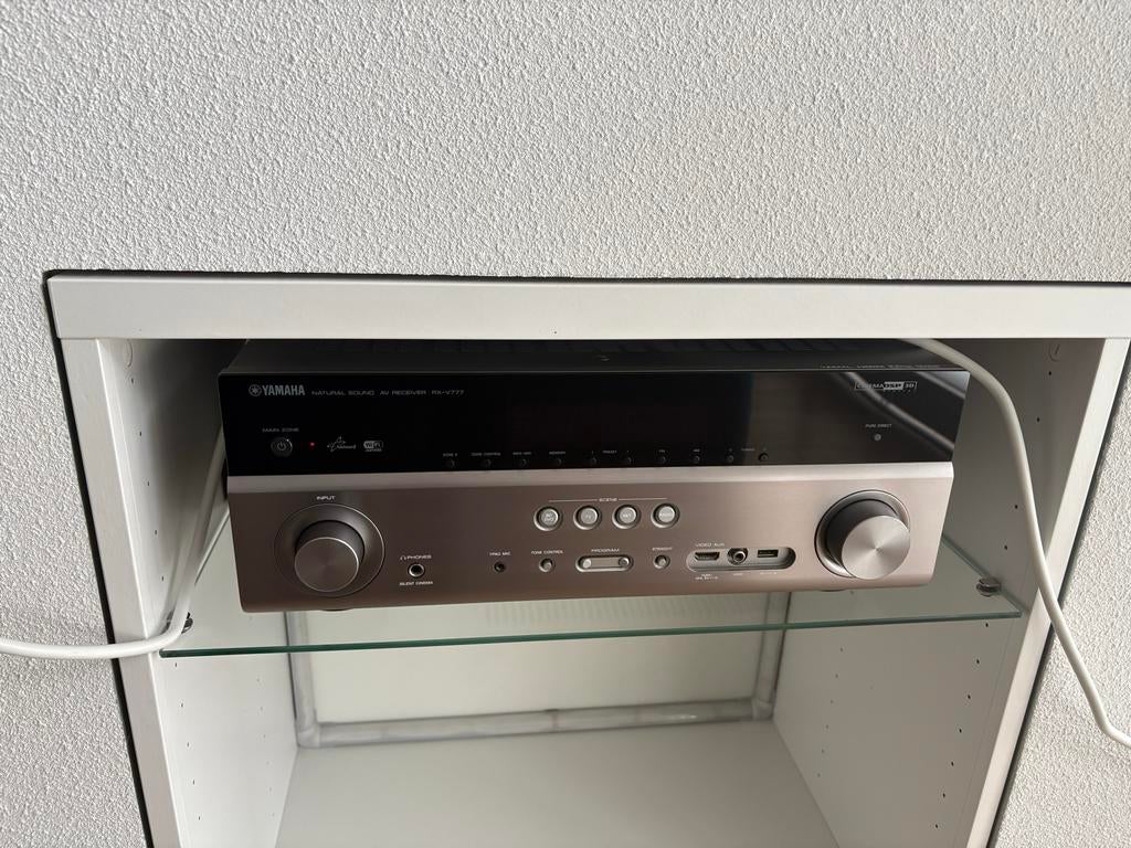 Yamaha Home Cinema Set met Teufel Luidsprekers, Overige systemen, 70 watt of meer, Zo goed als nieuw, Overige spelers
