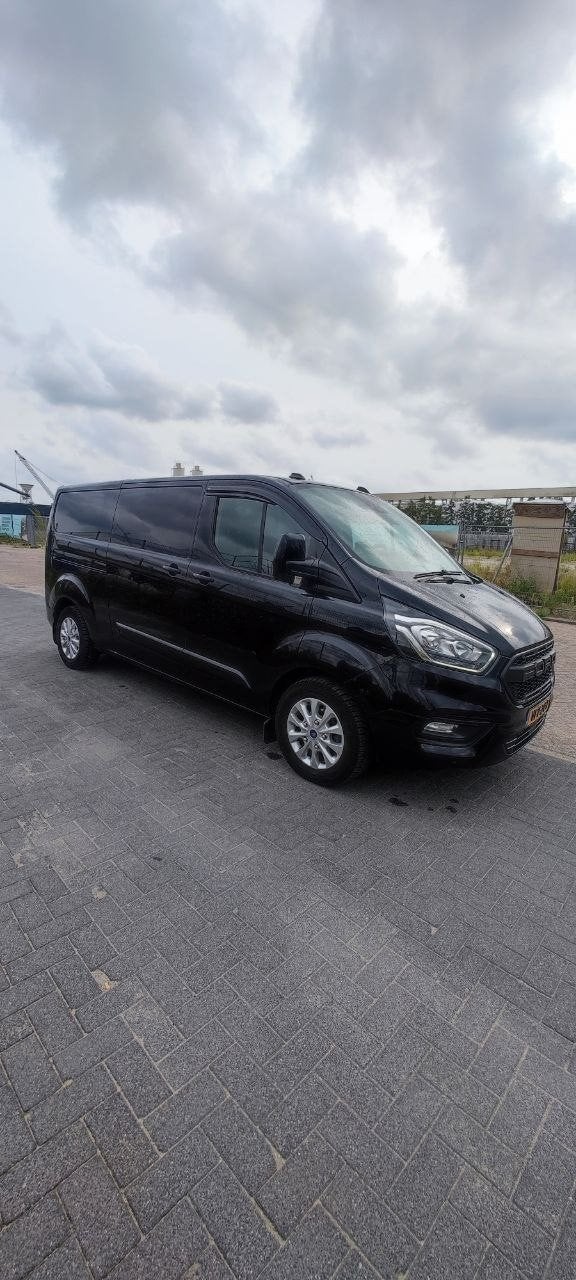 Ford Transit Custom GB 2.0 Tdci 130PK 300 L2h1 Automaat 2020, 1995 cc, 4 cilinders, 129 pk, Zwart