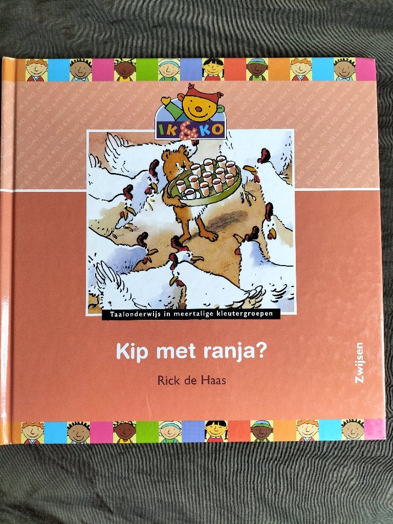 Kip met ranja? / Ik & Ko, meertalige kleutergroepen, Fictie algemeen, Jongen of Meisje, Ophalen of Verzenden, Zo goed als nieuw