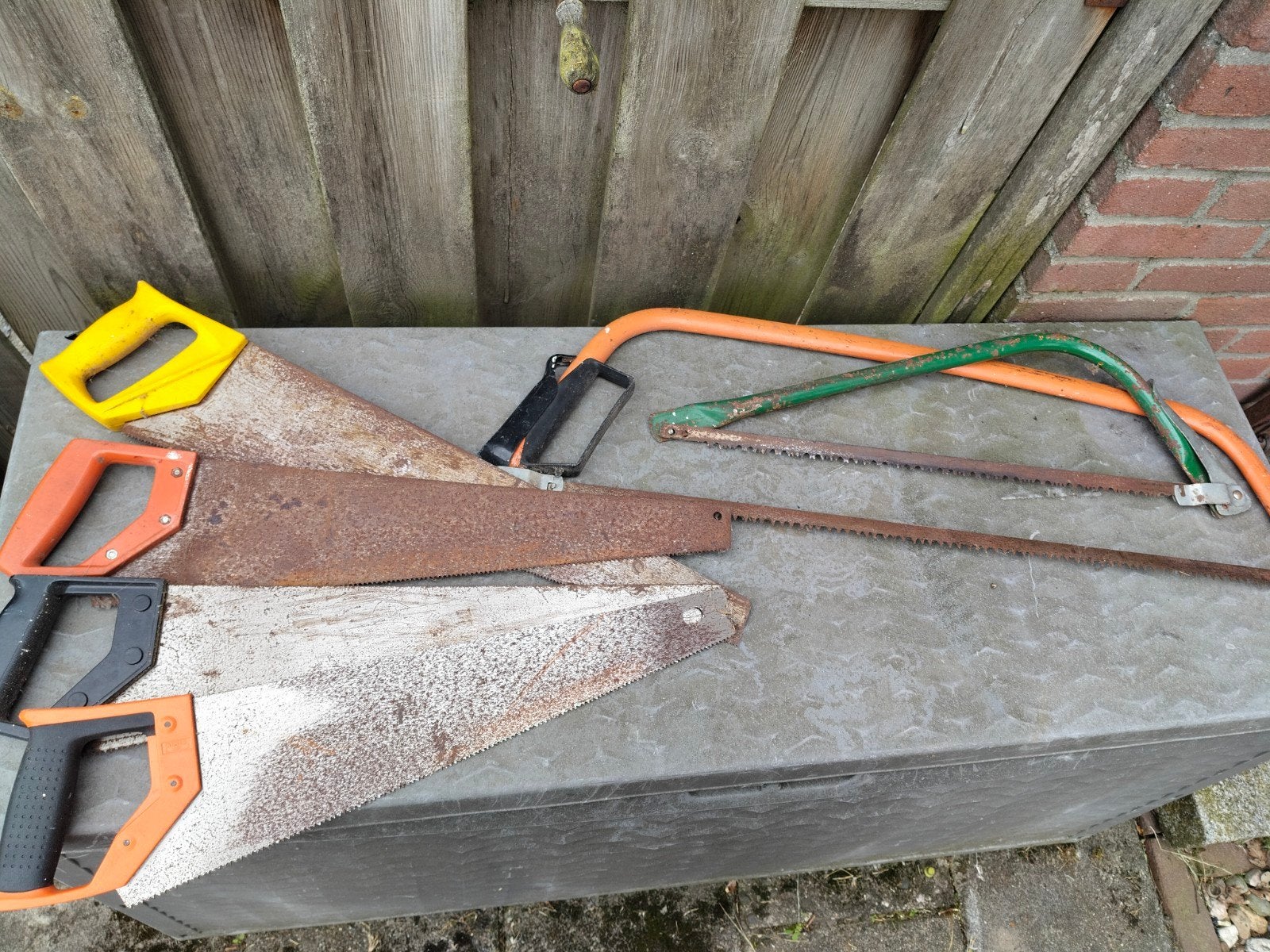 Oude zagen - Mag bijna voor niks weg, Doe-het-zelf en Verbouw, Ophalen, Gebruikt, Overige typen
