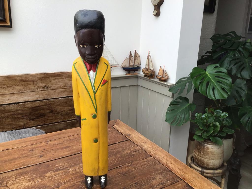 Houten koloniaal Baule figuur, Antiek en Kunst, Kunst | Beelden en Houtsnijwerken, Ophalen of Verzenden