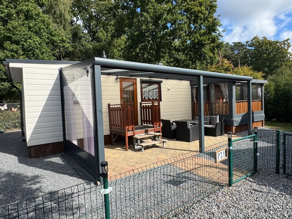 Chalet te koop op jaarplaats- Camping Marisheem Limburg-Echt, Tot en met 4