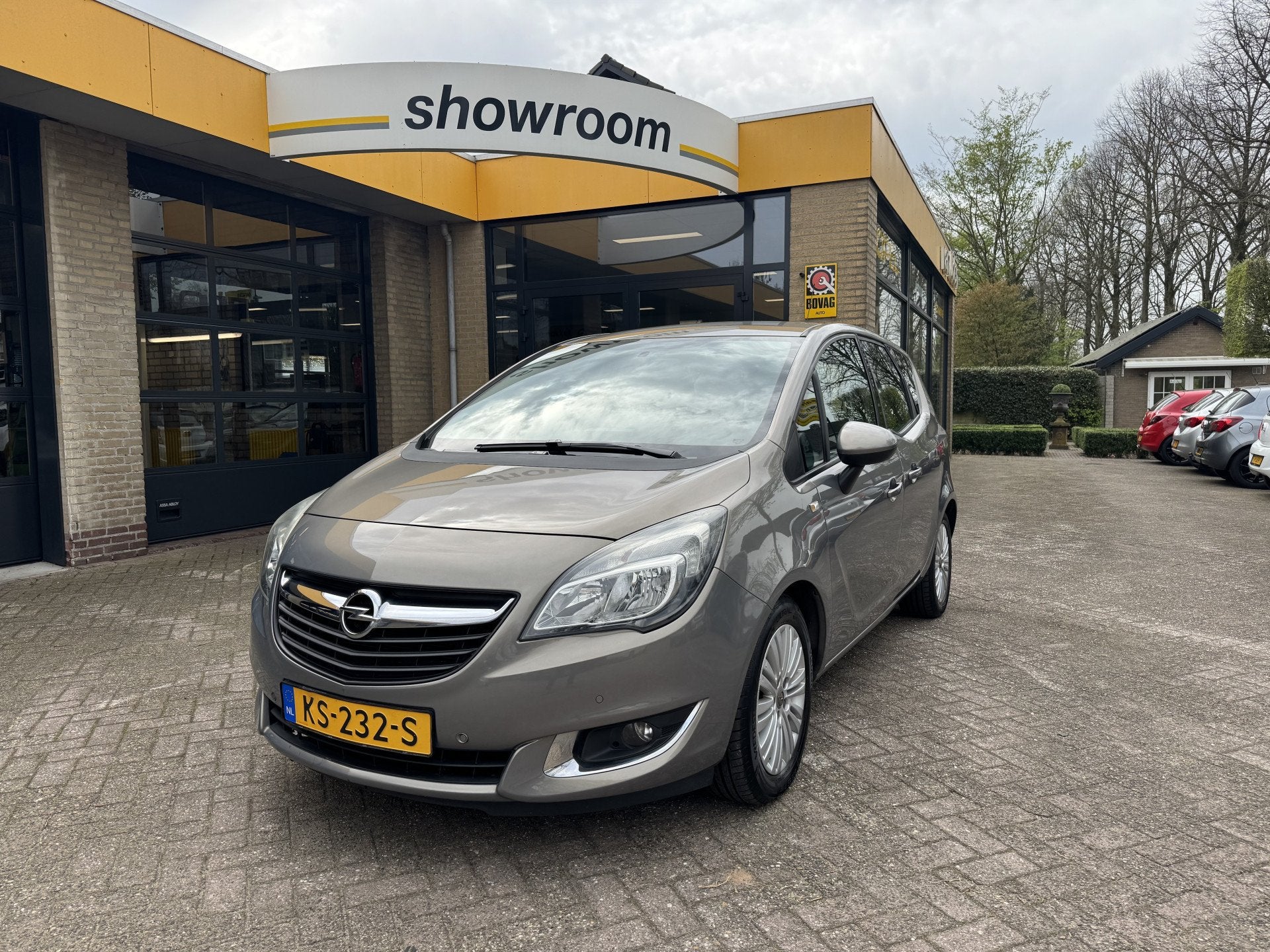 Opel Meriva 1.4 Turbo Edition Climate Control (bj 2014), Voorwielaandrijving, Gebruikt, 4 cilinders, Bruin