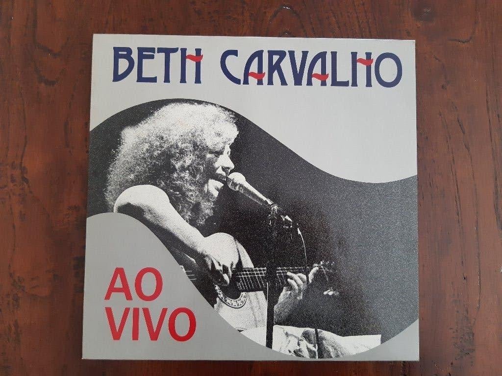 Beth Carvalho - Ao Vivo, Cd's en Dvd's, Vinyl | Latin en Salsa, LP, Gebruikt, Latin, Inclusief binnenhoes