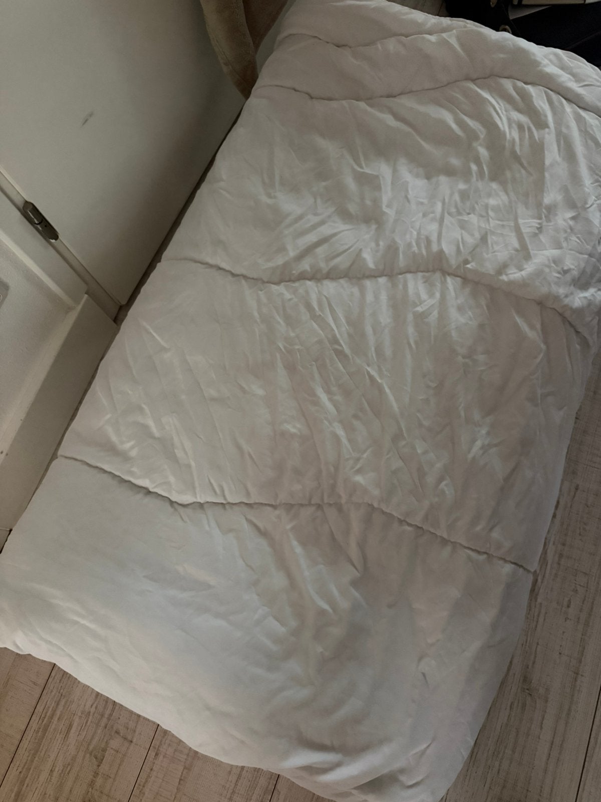 Ten Cate 4seizoenen dekbed 240x200 zomer +herfst afritsbaar, Ophalen, Gebruikt, Wit, Tweepersoons