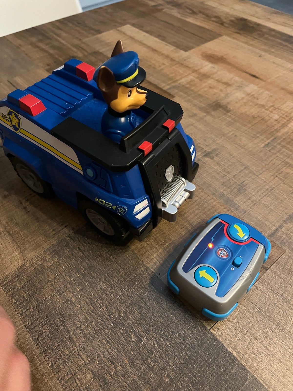 Paw Patrol Chase Afstandbestuurbare Politieauto, Elektro, Gebruikt, Ophalen of Verzenden, Auto onroad
