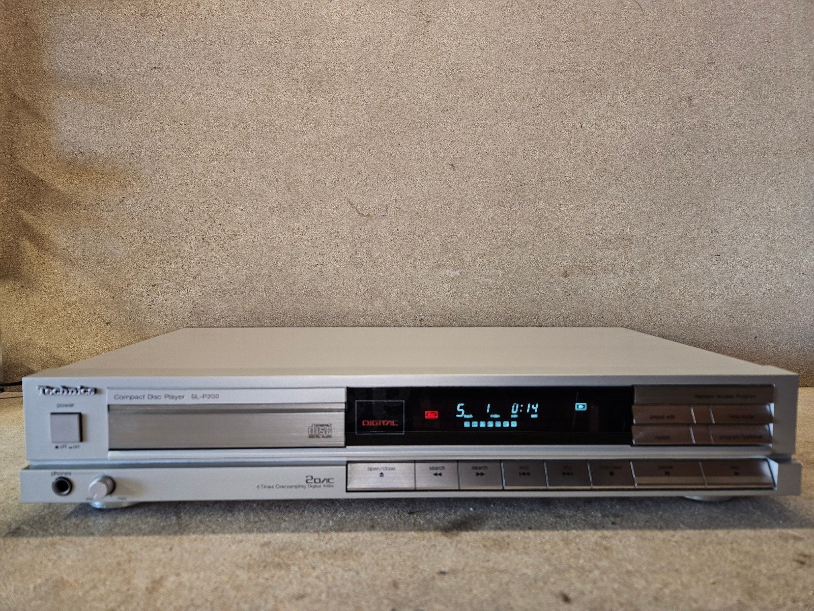 Technics SL-P200-SE CD-speler in nieuwstaat, Ophalen, Zo goed als nieuw, Technics