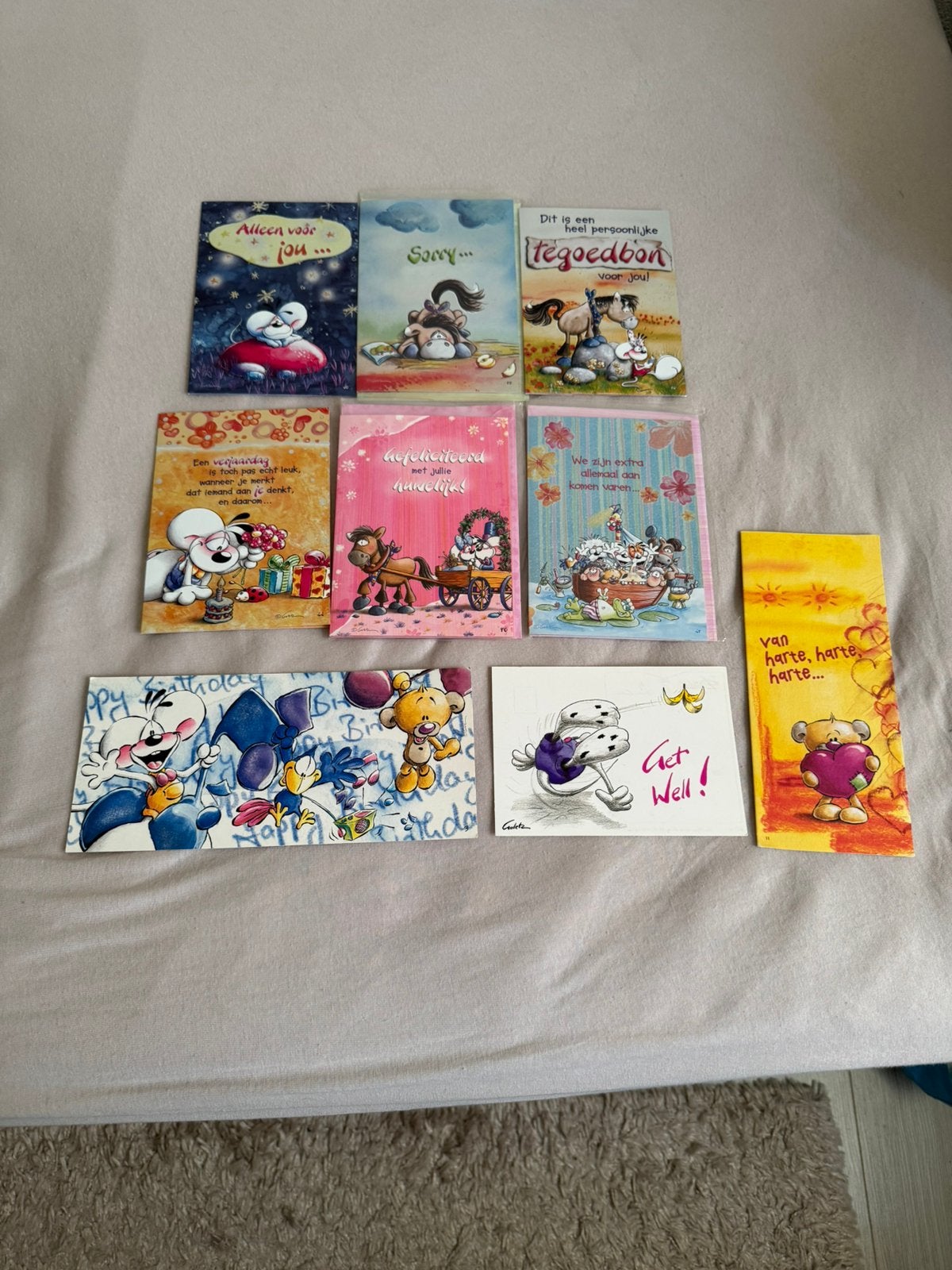 Diddl kaarten blaadjes, Ophalen of Verzenden, Zo goed als nieuw, Papier, Kaart of Schrift