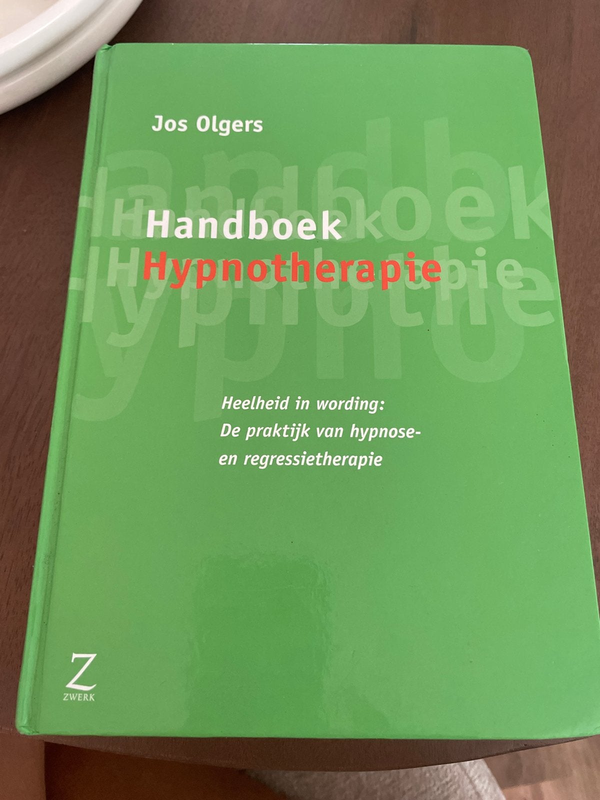 Handboek Hypnotherapie - Jos Olgers, Boeken, Ophalen of Verzenden, Zo goed als nieuw, Overige onderwerpen, Instructieboek