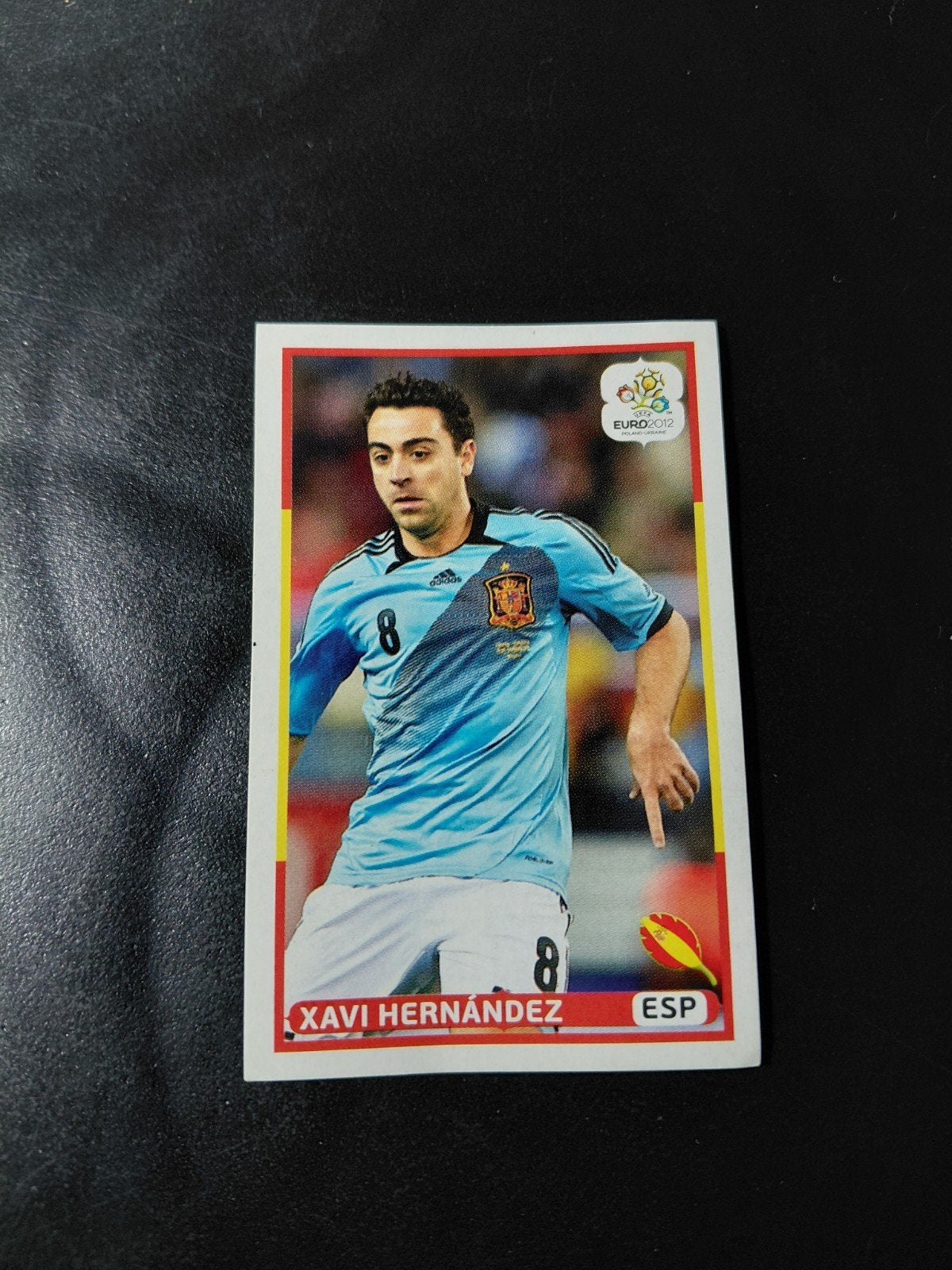xavi hernandez (spanje) panini ek 2012, Verzenden, Nieuw, Buitenlandse clubs, Poster, Plaatje of Sticker
