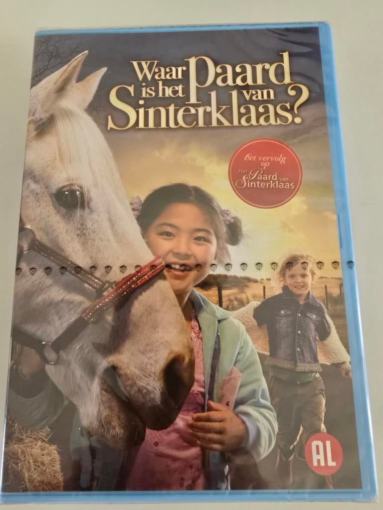 Nieuw! Dvd waar is het paard van sinterklaas?, Cd's en Dvd's, Dvd's | Kinderen en Jeugd, Nieuw in verpakking, Film, Dieren, Alle leeftijden