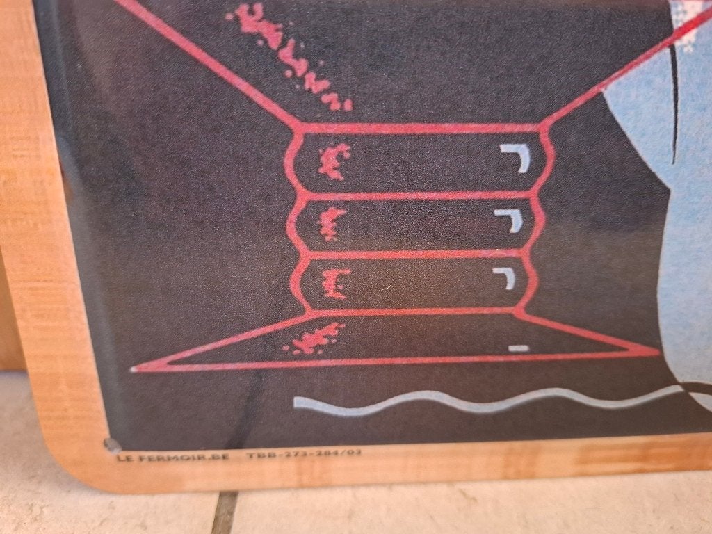 Authenthiek Reclamebord Orval (donkere versie - FR), Verzamelen, Ophalen of Verzenden, Nieuw, Reclamebord, Plaat of Schild, Overige merken
