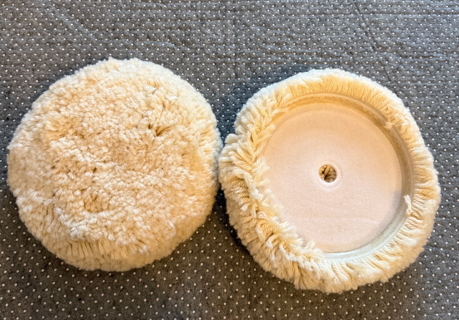 lamswollen polijstvacht 150mm padden polijstschijven, Ophalen of Verzenden
