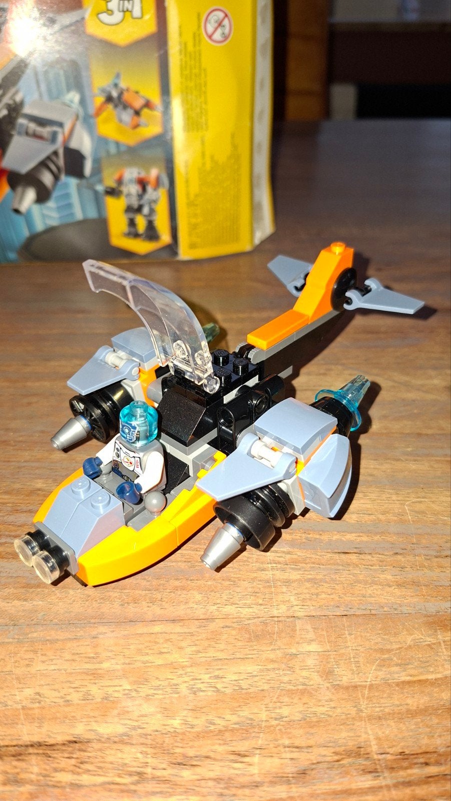 LEGO Creator ruimteschip 3 in 1, Compleet, Gebruikt, Lego, Ophalen of Verzenden