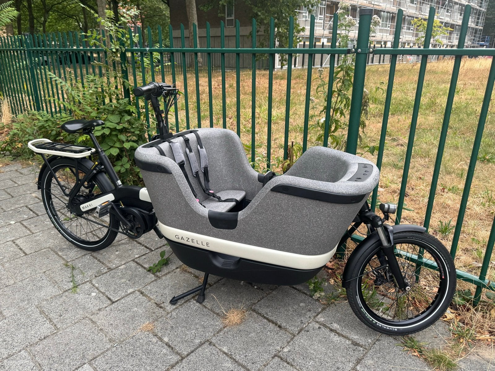 Gazelle Makki Load Connect GPS Bosch Performance, Fietsen en Brommers, Verzenden, Elektrisch, Zo goed als nieuw, 2 kinderen