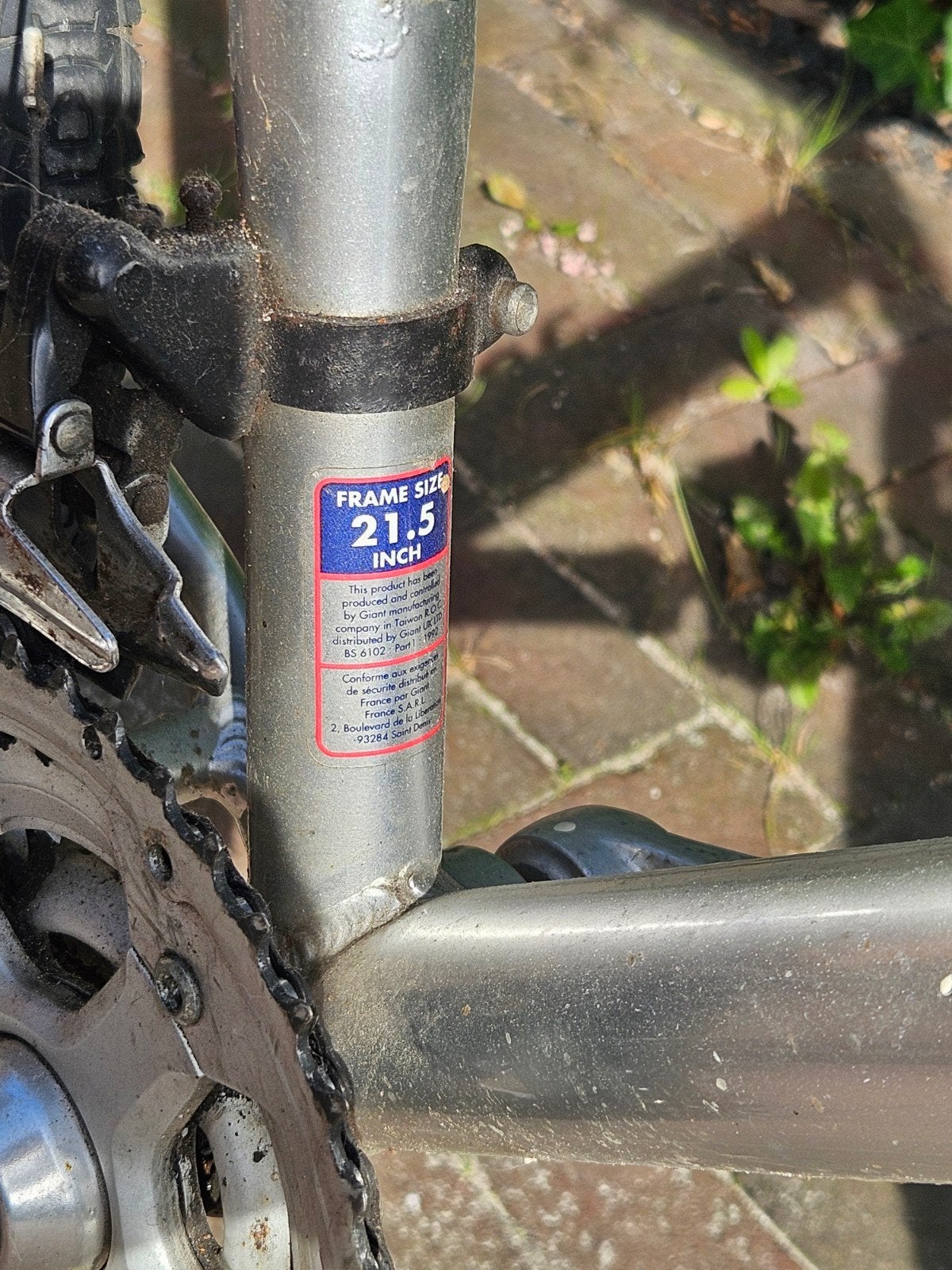 Foto 4 van fiets, mountainbike, Giant, boulder alu lite, 21.5 inch.