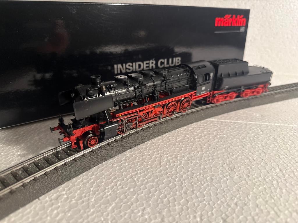 Märklin BR 50 37898 Stoomlocomotief Insider Club, Wisselstroom, Locomotief, Ophalen of Verzenden, Zo goed als nieuw