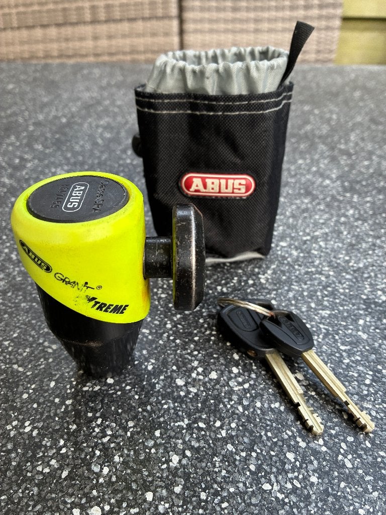 Abus Granit Extreme schijfrem slot, Ophalen of Verzenden, Zo goed als nieuw
