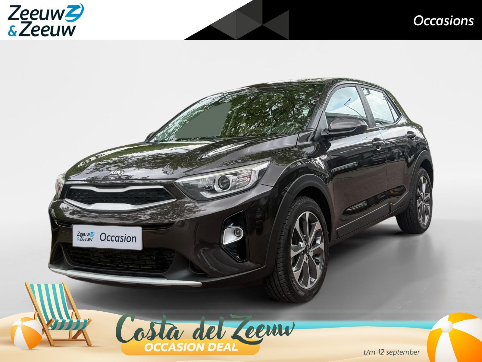 Kia Stonic 1.0 T-GDi ComfortPlusLine Navigator DEALER ONDERH, 12 maanden, Gebruikt, Euro 6, Handgeschakeld