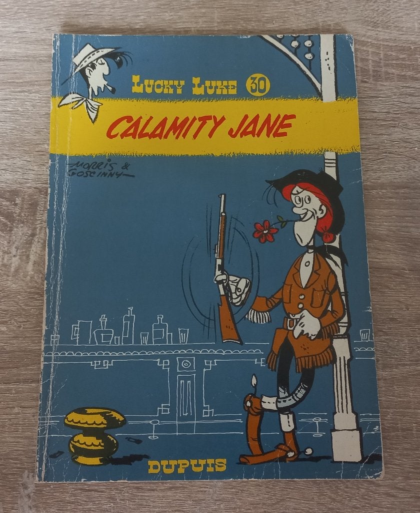 Lucky Luke Calamity Jane (1977), Gelezen, Eén stripboek, Ophalen of Verzenden, Morris & Goscinny